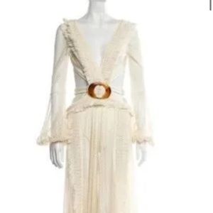 patbo cutout long sleeve dress